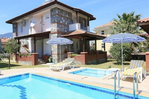 Dalyanda Site İçinde Satılık 3+1 Villa(DV37)